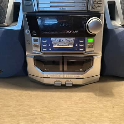JVC MX-J30 Hi-Fi Compact Component Shelf Stereo 3 Disc CD | Reverb