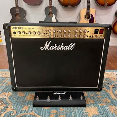 Marshall JCM 2000 TSL 122 Triple Super Lead 3-Channel 100-Watt 2x12" Guitar Combo 2000s - Black image 13
