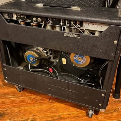 Vintage 1972 Fender Pro Reverb tube guitar amp New Tubes/biased all original image 4