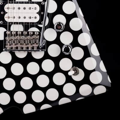 Pre-Owned 2017 Fender Custom Shop Masterbuilt Todd Krause Katana Black & White Dot with OHSC image 7