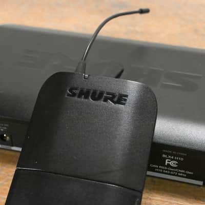 Shure BLX14 Wireless Bodypack System - H10 Band 542-572MHz (NO PSU) CG012N8 image 6