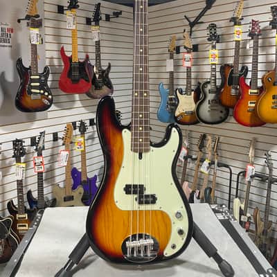 Lakland Skyline P style Vintage Bass - Three Tone Sunburst w/Rosewood Fretboard & PLEK*D #229 image 5