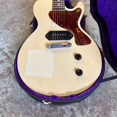 Burny LJ-55 Les Paul Junior 1970’s 1980 - Arctic White original vintage MIJ japan image 3