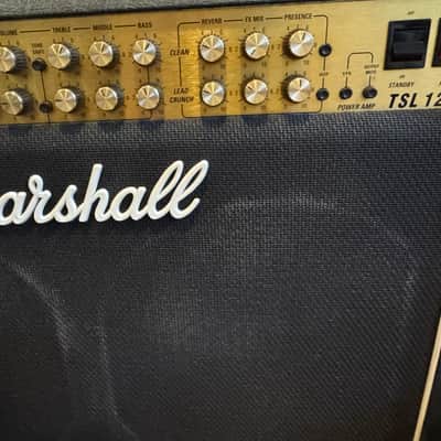Marshall Tsl122 JCM 2000 Triple Super Lead 2000 - Black Tolex image 3