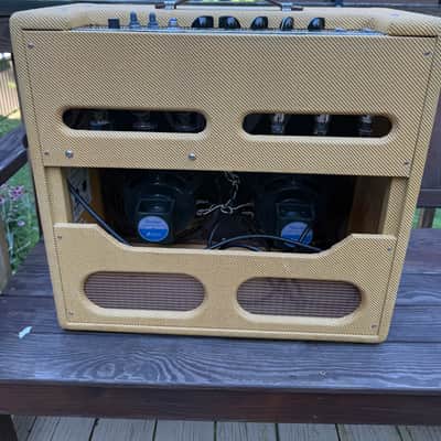 Fender '57 Bandmaster Reissue 2-Channel 26-Watt 3x10" Guitar Combo 2013 - 2016 - Tweed image 5