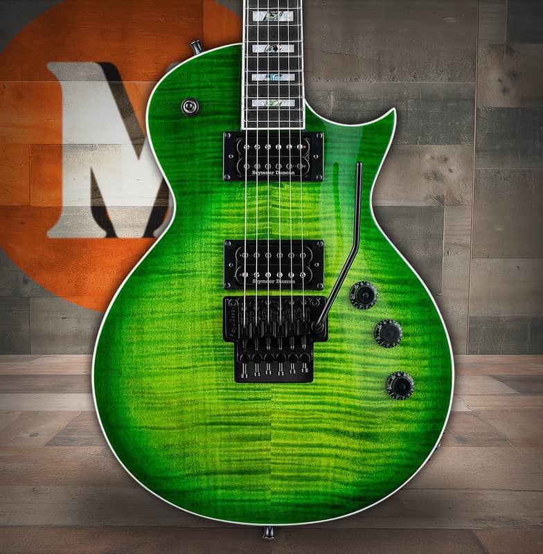 LTD Alex Skolnick AS-1FR - Lime Burst (LAS1FRFMLMB) image 1
