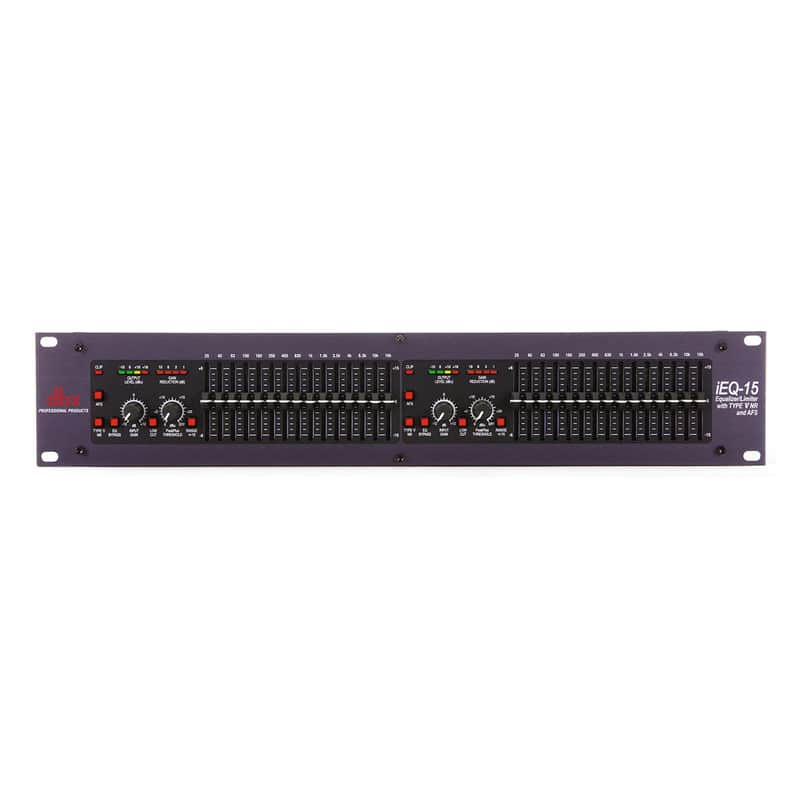 dbx iEQ15 Intelligent Dual 15-Band Graphic EQ image 1