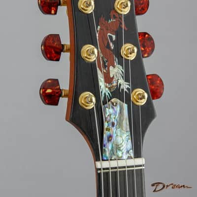 1998-2000 Harvey Leach Dragon, Mahogany/Maple/TW Doyle Pickups image 18