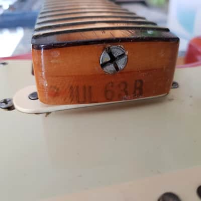 Fender Stratocaster 1963 Fiesta red image 21