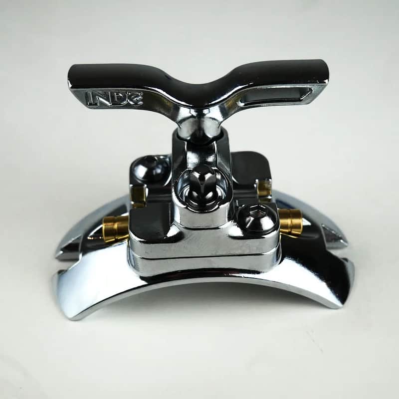 INDe BR4 Universal Drill-Free Accessory Bracket with Wingnut - Chrome image 1