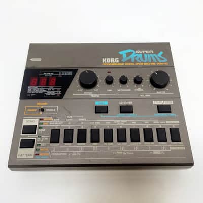 Korg DDM-110 Super Drums (Vintage '85) - Mint Condition with Replaced Backup Battery