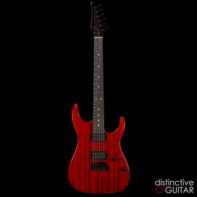 Tom Anderson Guitarworks Arc Angel Player - Transparent Cherry - 24.75 & Mahogany image 7