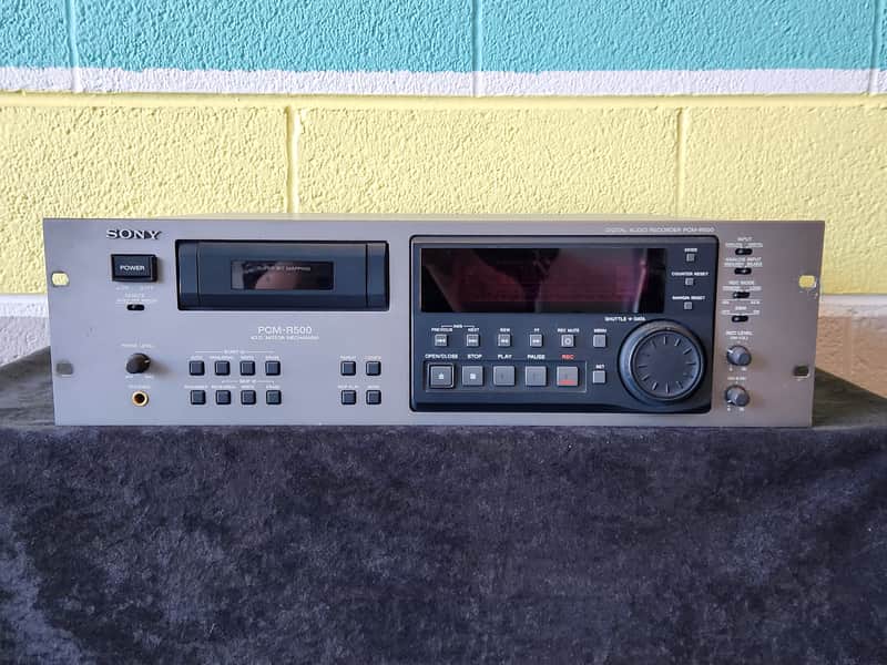 Sony PCM-R500 DAT Digital Audio Recorder | Reverb