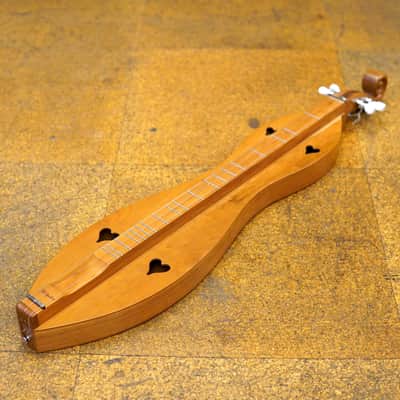 McSpadden 4SHCC All-Cherry Scrollhead Hourglass Mountain Dulcimer w/Padded Gig Bag image 4