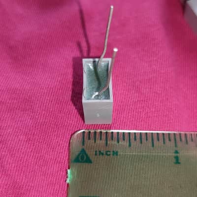 200x  0.33uF 330 nF 100v capacitors lot of 200pcs  New k73-24 vintage ussr image 2