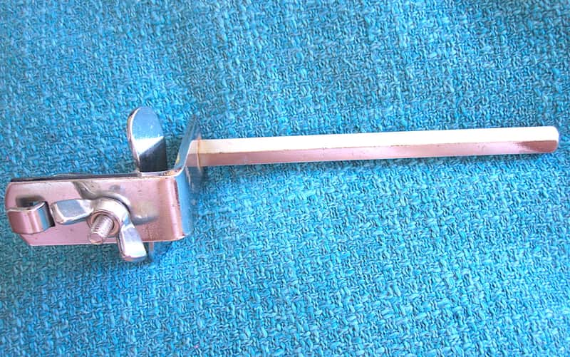 Bass Drum Hoop Mounted Cowbell Accessory Mount Bracket - Vintage (NOS) image 1