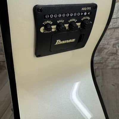 Ibanez #AJ70M2EPW 6 String RH Artwood Series Acoustic Electric Guitar - Pearl White High Gloss image 2