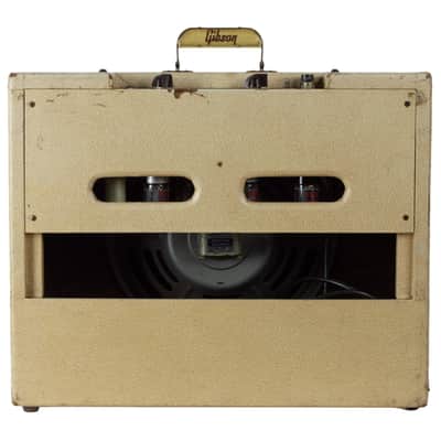 1961 Gibson GA-8 Discoverer Combo Cream Tolex #116069 image 4