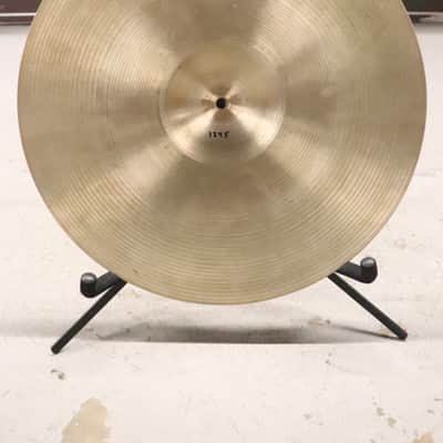 Zildjian A. Avedis 18" Thin Crash Cymbal Vintage 1960's 1,345g's image 8