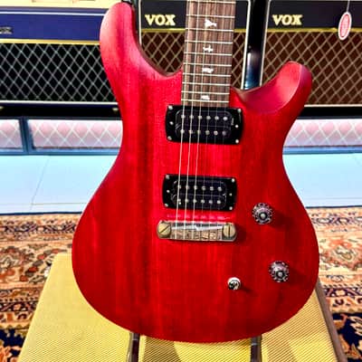 PRS SE CE24 Standard Satin Stoptai 2026 - Vintage Cherry image 4