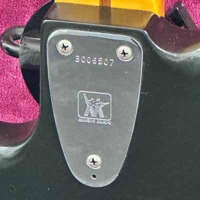 Music Man StingRay with Maple Fretboard 1977 - Black image 3
