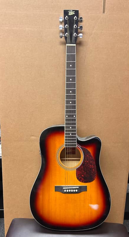 Rogue RA110D-CESN Dreadnought Acoustic-Electric Guitar – Sunburst | B-Stock | Cutaway w/ Electronics image 1