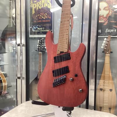 Cort KX307MS 7 String Multiscale Open Pore Red image 4