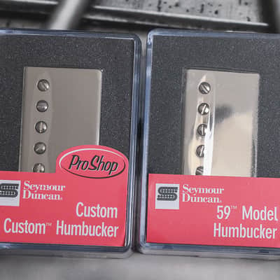 Seymour Duncan SH-11 Custom Custom Bridge SH-1N 59 4 Conductor Pickup Set NICKEL