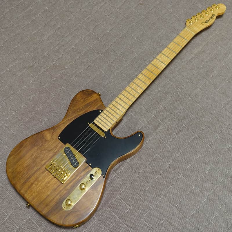 Warmoth Walnut Telecaster Gold Hardware image 1