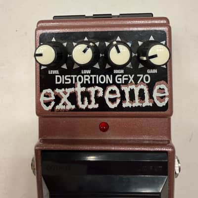 DOD Digitech GFX70 Distortion Extreme Metal X Corrosion Guitar Effect Pedal image 2