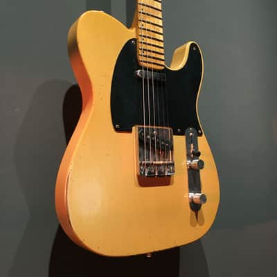 Made to Order - FRANCHIN Mars guitar Relic Aged 100% Nitro Lacquer (Butterscotch/ Sunburst/ Black/ White/ Blue/ Green/ Yellow/ Red/ Pink/ Burgundy/ Purple/ Gold/ Silver, etc.) Telecaster-Tele-T-Style Made in Italy image 13