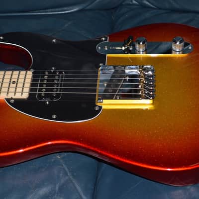 G&L Custom Shop Bluesboy 2023 - Cherryburst Metallic image 6