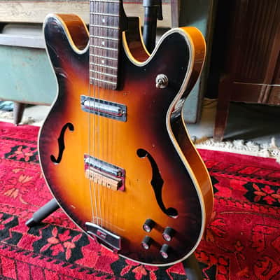 1960's Danelectro Firefly Sunburst image 3