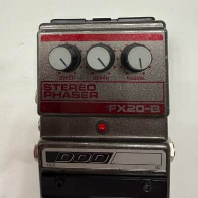 DOD Digitech FX20B Stereo Phaser Phase Shifter Vintage Guitar Effect Pedal + Box image 3