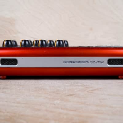 TASCAM Pocketstudio DP-004 Portable Digital 4-Track Recorder 2000s - Red w/ Box image 3