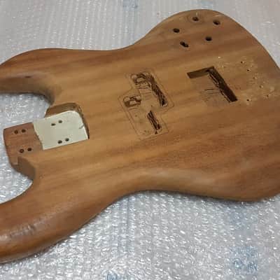 Custom Mahogany J Bass Body image 5