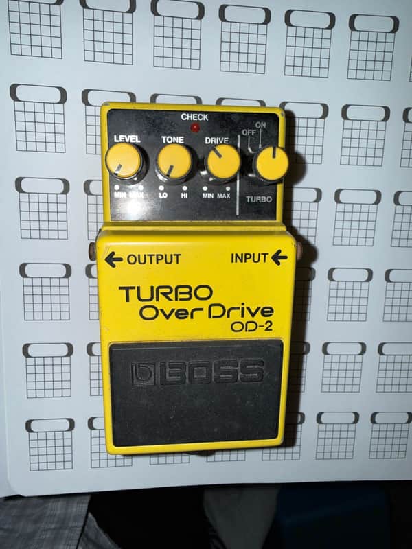 Boss OD-2 Turbo OverDrive (Black Label) | Reverb