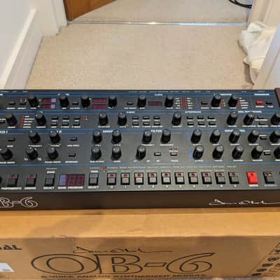 Sequential OB-6 Desktop 6-Voice Analog Synth + Decksaver