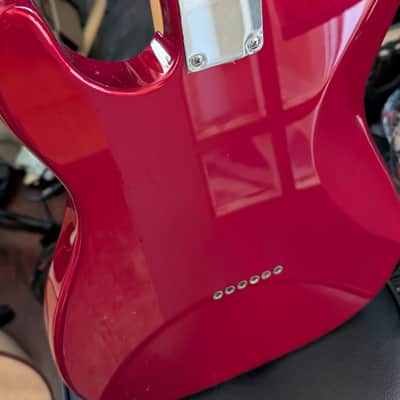 G&L Tribute ASAT Classic Bluesboy Electric Guitar in a Candy Apple Red image 5