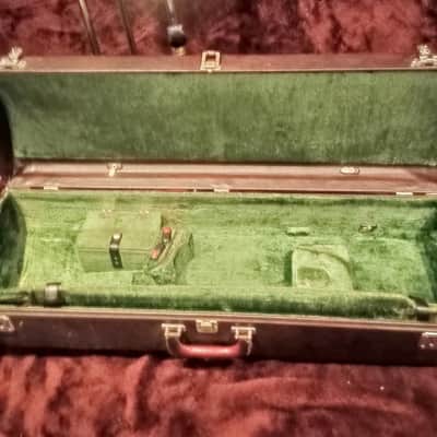King 4b Silver Sonororus Trombone 1972 - Silver and Gold Lacker image 3