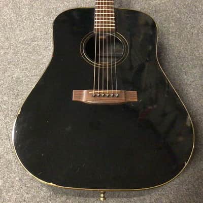Used YAMAKI DAION BLACK THE 79 Acoustic Guitars Black image 1