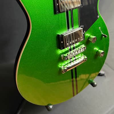 Yamaha RSS20 Revstar Standard Electric Guitar Flash Green Finish w/ Gig Bag (173) image 5