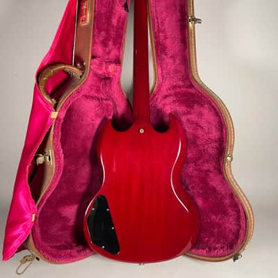 1996 Gibson '61 SG Reissue Cherry Finish Added Bigsby w/OHSC image 3