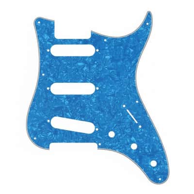 PRS Silver Sky Pickguard 8-Hole SSS - 3-Ply Mint Green image 14