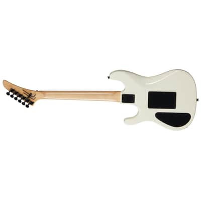 Kramer NightSwan Guitar w/Floyd Rose - Vintage White w/ Aztec Graphic image 5