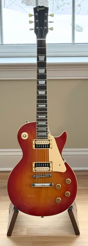 Greco EG59 Cherry Sunburst, 59 LP reissue 1988 - 1991 image 1