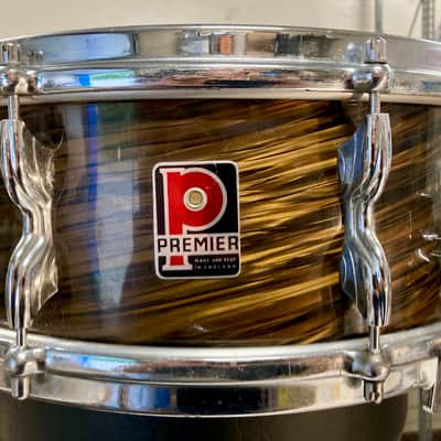PREMIER 'ROYAL ACE' SNARE, 14" X 5.5", LATE ‘60S – EARLY ‘70S, MAHOGANY DUROPLAST image 1
