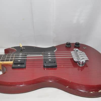 MOSRITE AVENGER CUSTOM SG BASS Electric Guitar Ref. No 7612 image 8