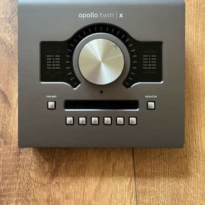 Universal Audio Apollo Twin X QUAD Thunderbolt 3 Audio Interface 2019 - Present - Gray - WITH NEW PSU image 2