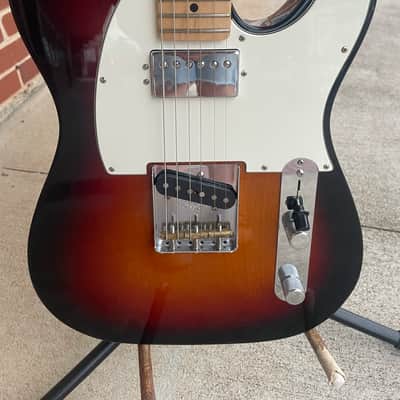 Fender American Performer Telecaster Hum Tobacco Burst 2018 - tobacco burst image 9